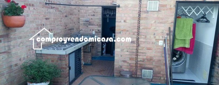 Apartamento en venta Country Club terraza  y zona de ropas