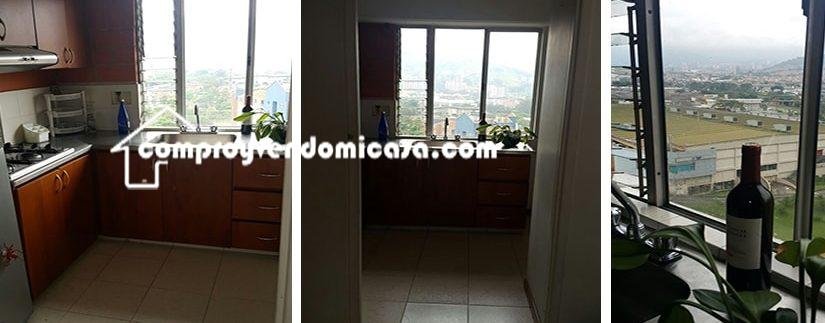 Apartamento en El Poblado Medellín cocina