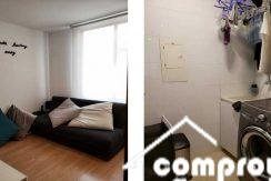 Apartamento en venta Santa Bárbara --habitación y lavadero11