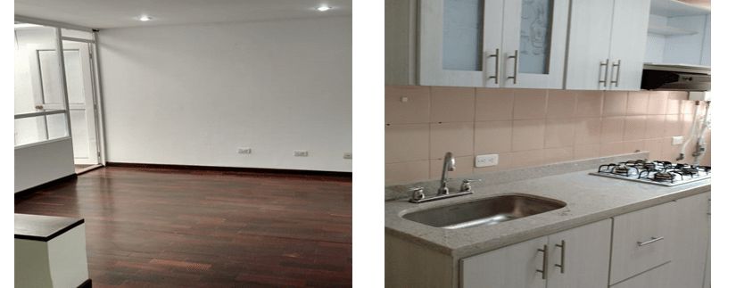 Apartamento en venta Prado Pinzón-Sala-Cocina