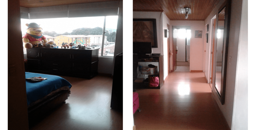 Apartamento En Venta Victoria Norte-hall y habitación