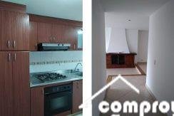 Apartamento en venta o arriendo Santa Barbara -Cocina y sala