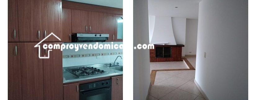 Apartamento en venta o arriendo Santa Barbara -Cocina y sala