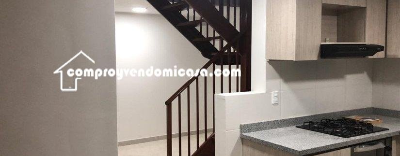 Apartamento en venta Castellana-Cocina y escalera