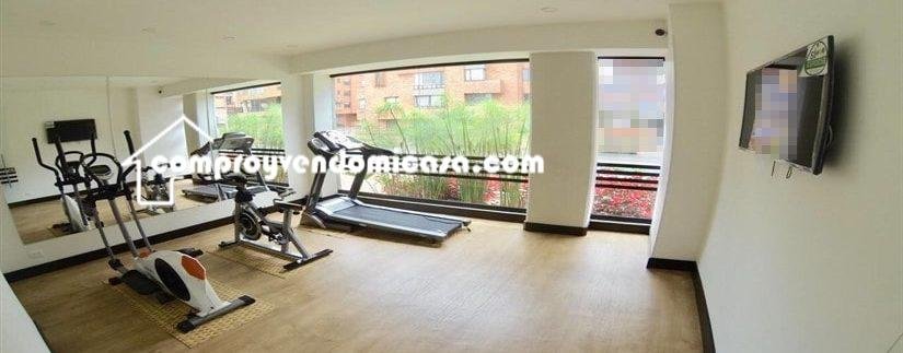 Apartamento en Venta Santa Barbara-gimnasio