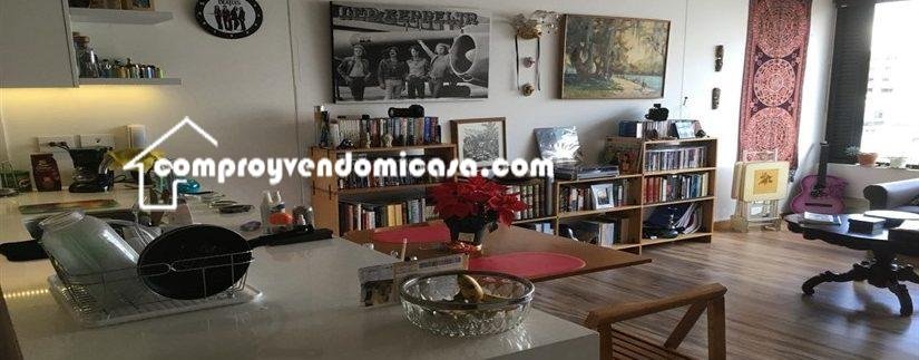 Apartaestudio en arriendo Santa Paula-sala comedor2