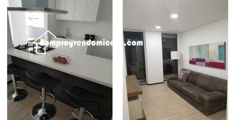 Apartaestudio en venta Pasadena -cocina y sala