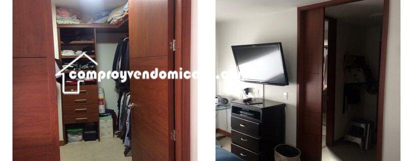 Apartamento en Venta Colina Campestre en Club House - -closet y habitación13